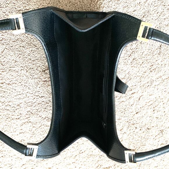 Authentic Gucci vintage Jackie black leather bag with dust bag - Picture 4 of 8